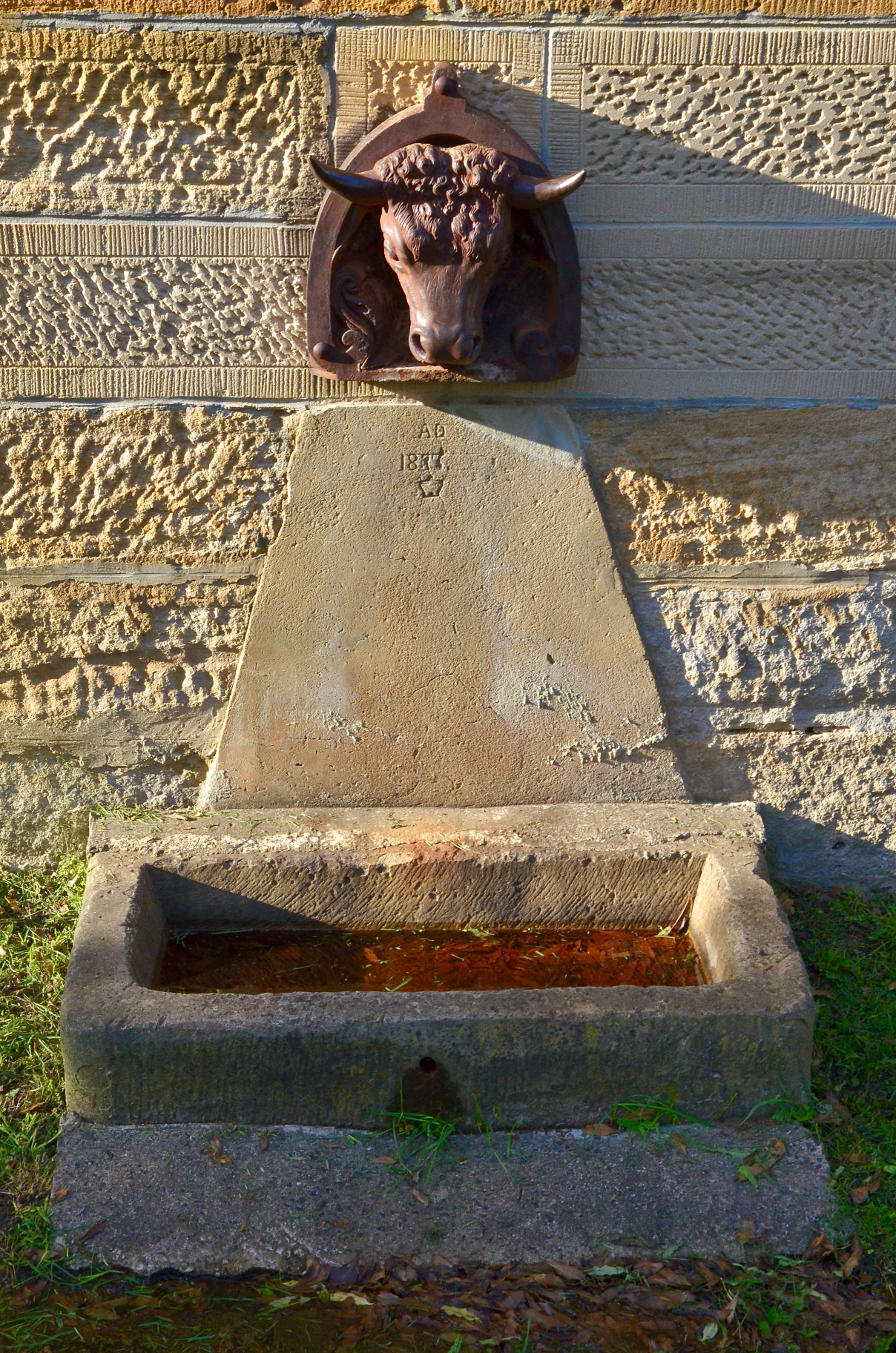 Bull's head fountain, Berrima Correctional Centre