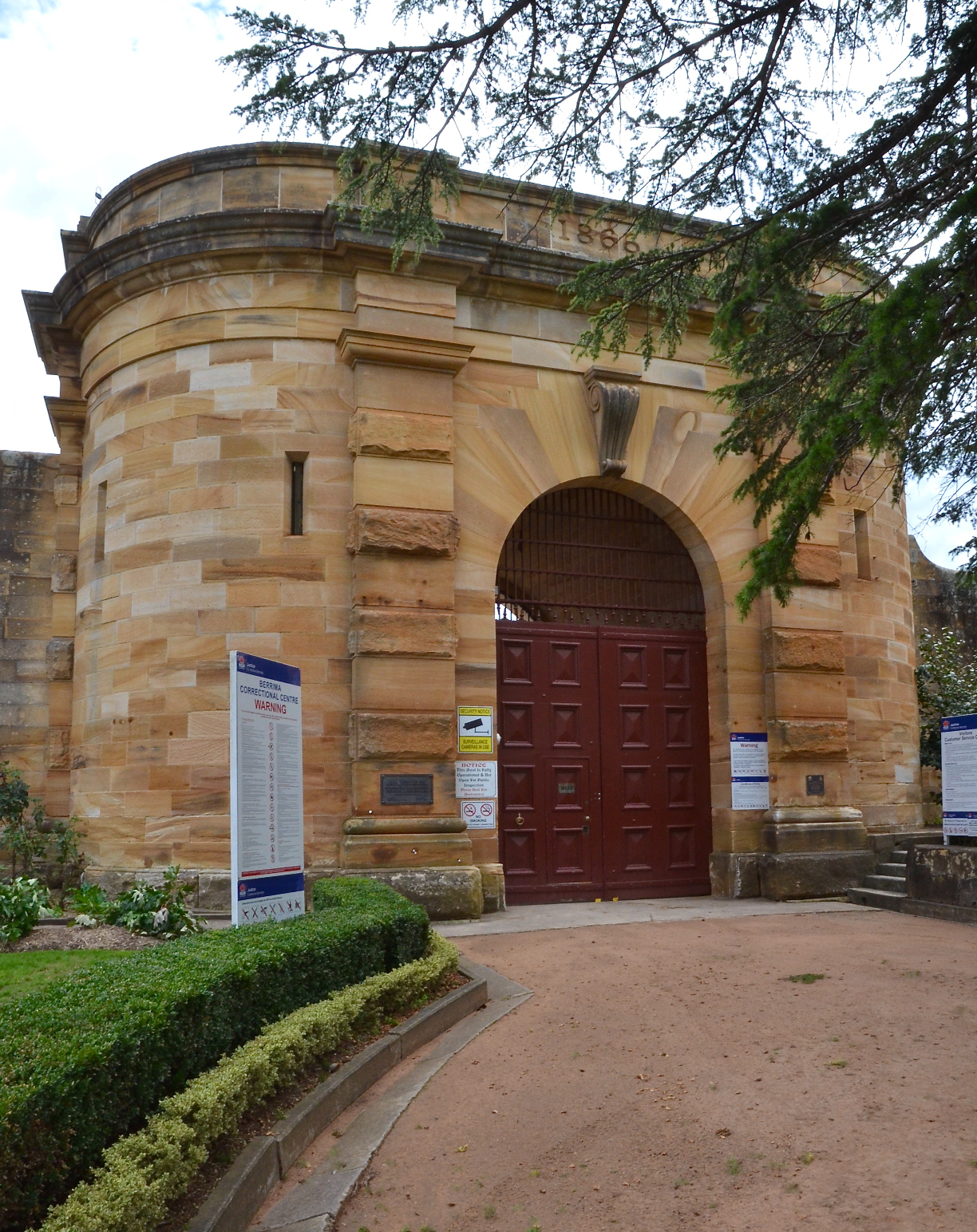 Entry gate, Berrima Correctional Centre