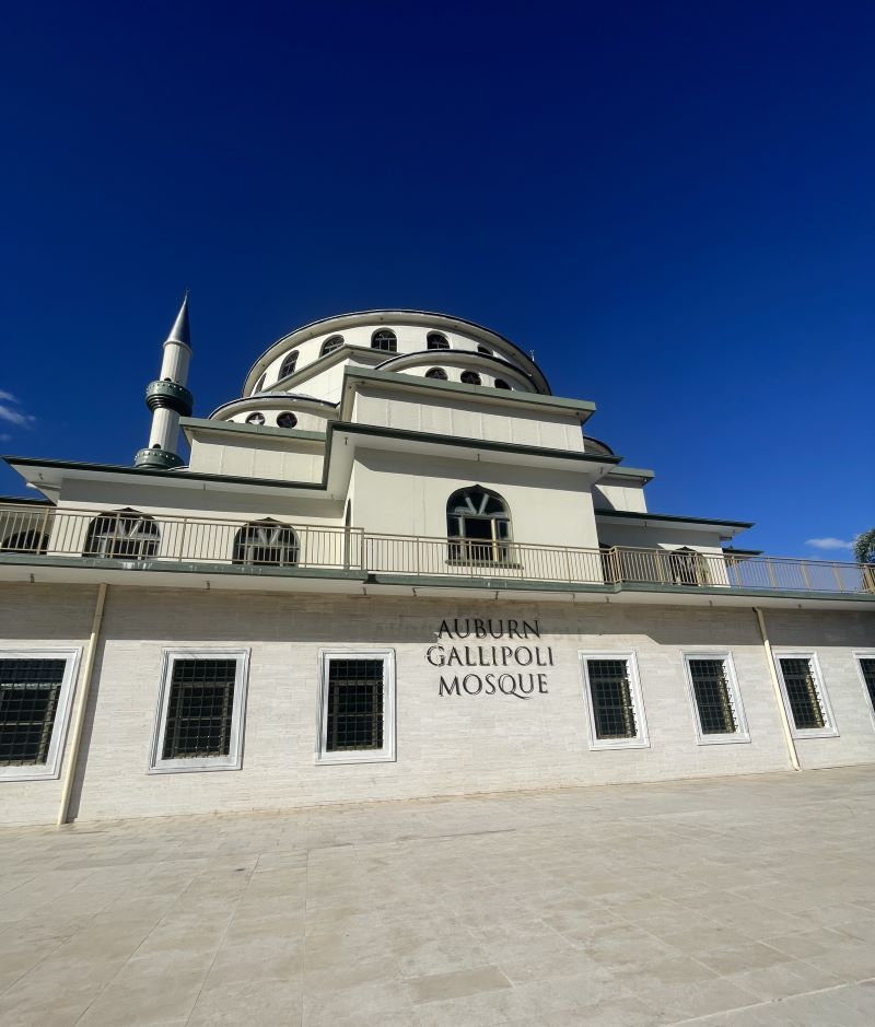 Front entrance of Auburn Gallipoli Mosque