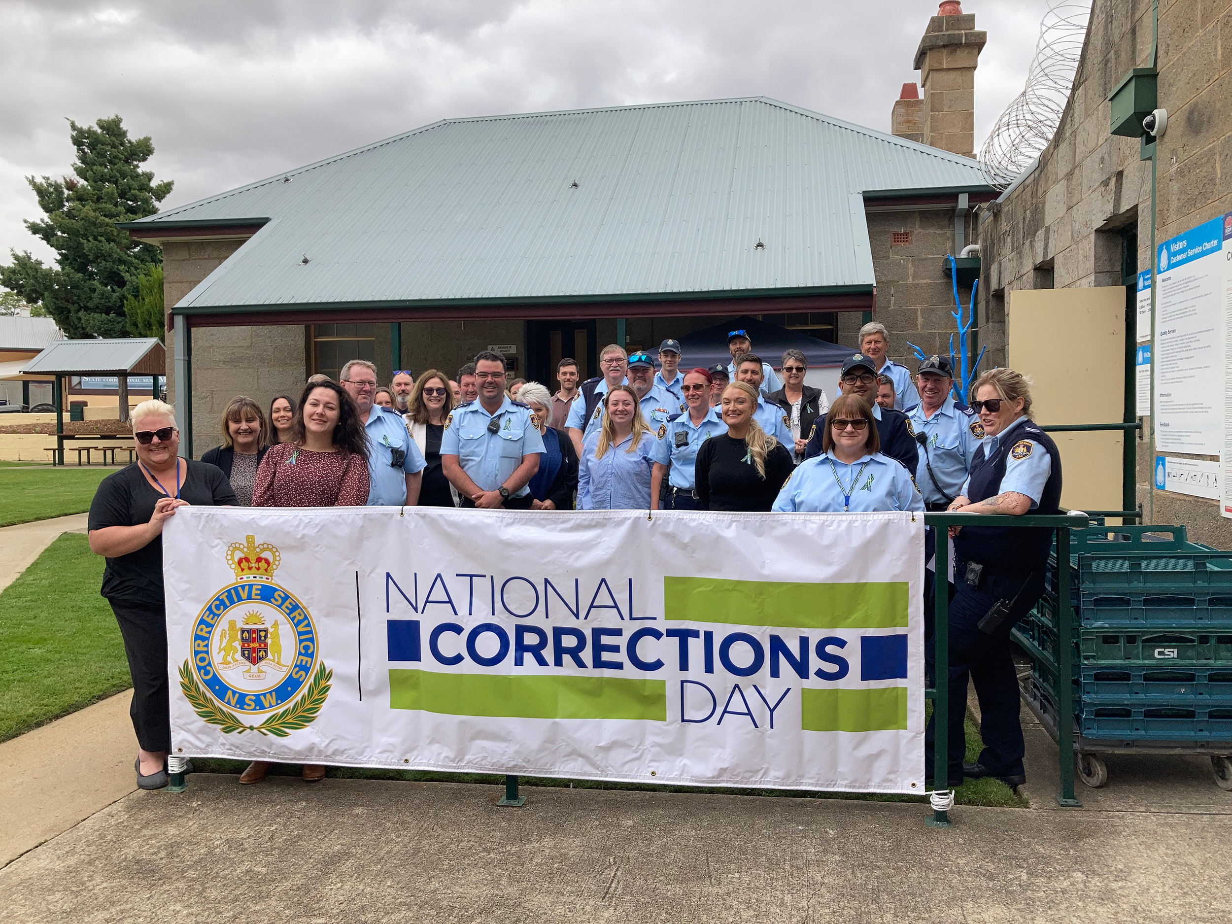 Staff from Cooma Correctional Centre celebrate National Corrections Day
